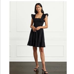 Hill House Home Elizabeth nap Cottage Core Summer dress black cotton voile